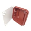 Çetinkaya 130X130X55 HF Sıva Altı ABS Kare Buat