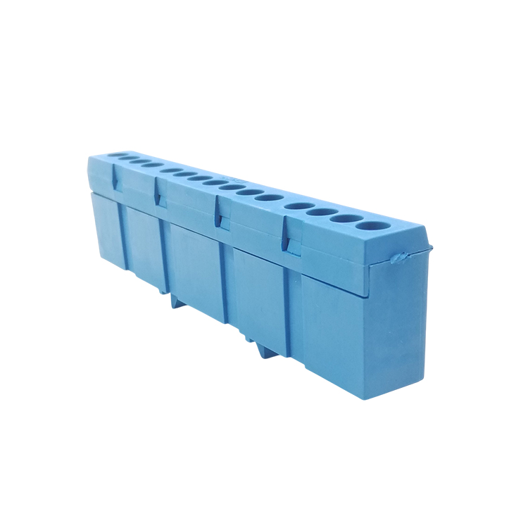 İzoleli Ray Tipi 15 Vidalı Notr Dağıtım Terminali (Klemensi)