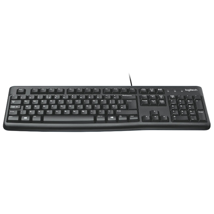 Logitech K120 Q USB Kablolu Klavye Siyah 920-002505