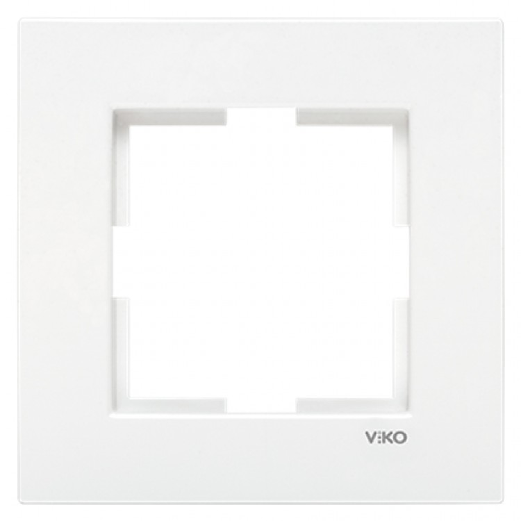 Viko / Panasonic Karre Tekli Çerçeve Beyaz